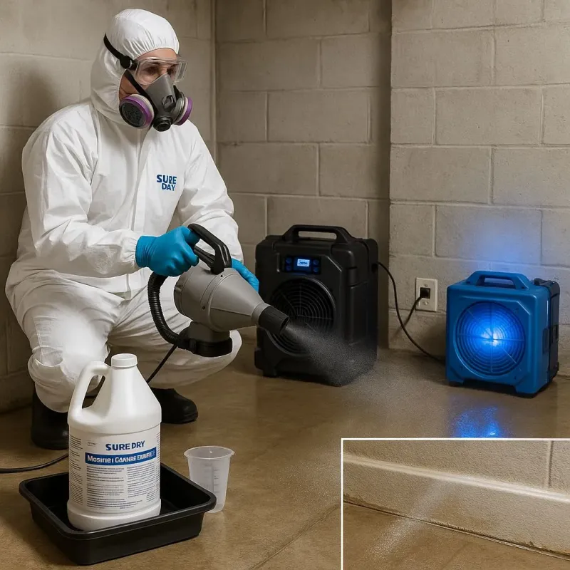 Sanitization and Odor Removal process in Wetumka, OK