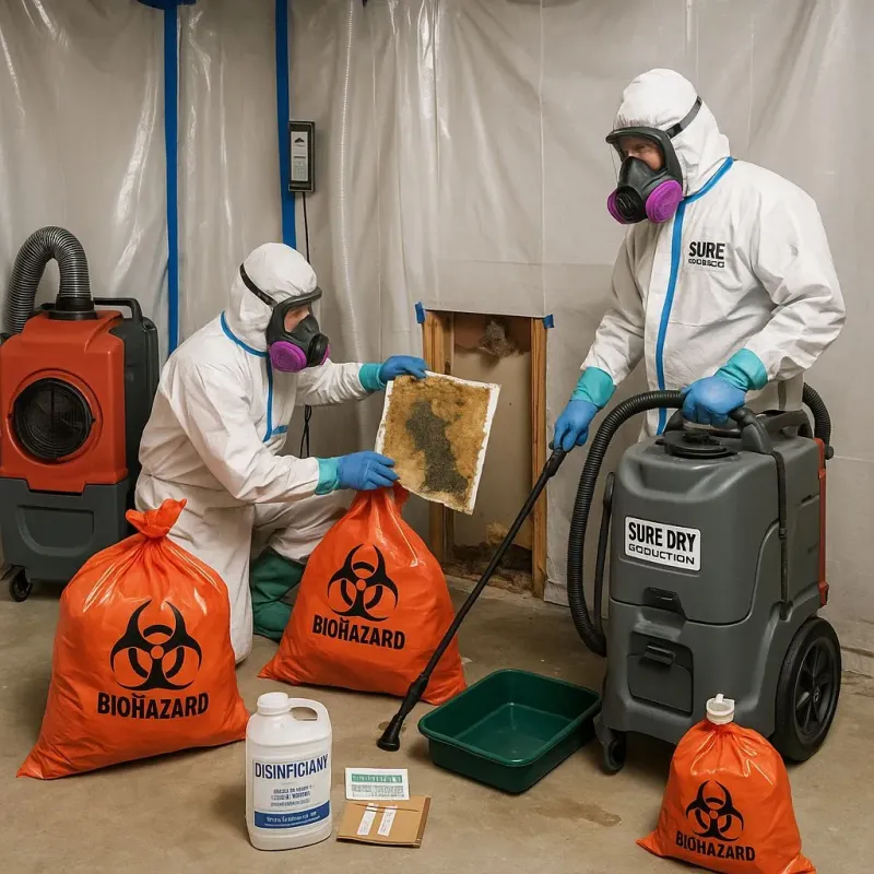 Contaminated Water Handling Protocols process in Wetumka, OK