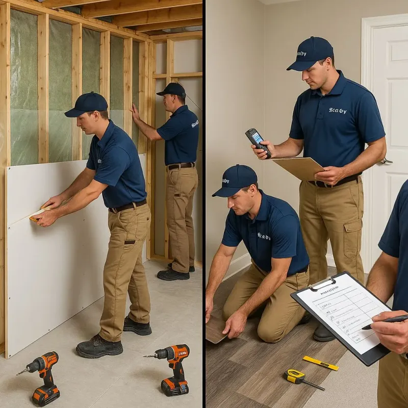 Repairs and Reconstruction process in Wetumka, OK