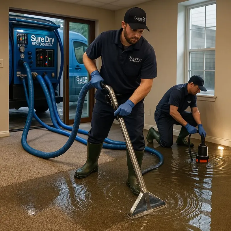Water Extraction and Removal process in Wetumka, OK